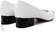 Lookbook (W) Chanel Kanvas Bunga Slip-On 'Putih' G40086-Y56583-K5991