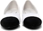 Shop (W) Chanel Kanvas Bunga Slip-On 'Putih' G40086-Y56583-K5991