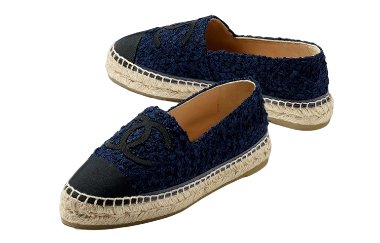 (W) Chanel Canvas Logo 'Navy Blue Fisherman' 圖 2