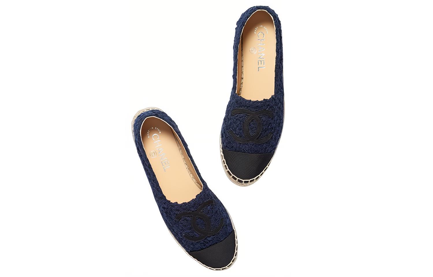 (W) Chanel Canvas Logo 'Navy Blue Fisherman' 圖 3