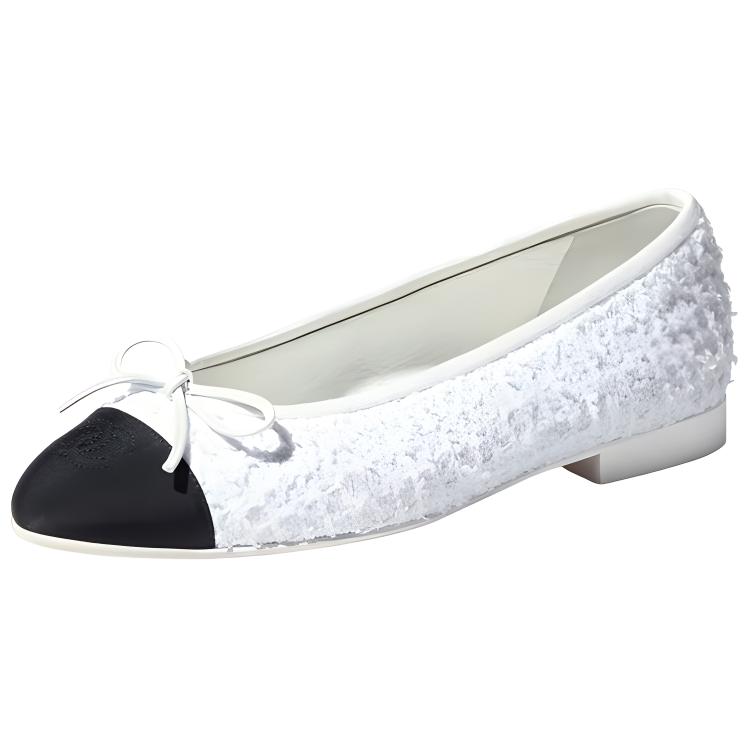Buy (W) Zapatillas Bajas de Lona Chanel 'Logo Blanco'. G02819-Y56343-K5347