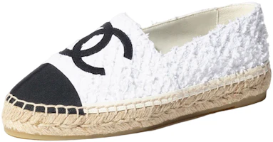 (Women) Chanel Canvas Twill Shoes 'White' G29762-Y56425-K5510 (Women) Chanel Canvas Twill Shoes 'White' G29762-Y56425-K5510