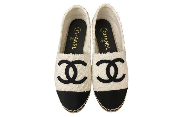 Lookbook (W) Chanel Canvas Twill Schoenen ''Wit'' G29762-Y56425-K5510