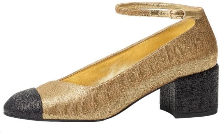 women-chanel-cap-toe-buckle-block-heel-pumps-gold-g45071-b13903-nq-917
