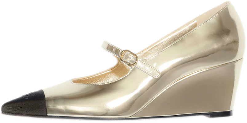 (W) Chanel Slingback Punta Dorada y Negra G38733-Y55659-K3877 Buy (W) Chanel Slingback Punta Dorada y Negra G38733-Y55659-K3877