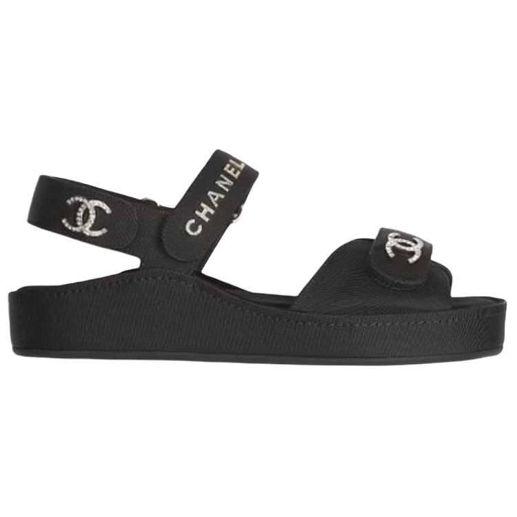 (W) Chanel Carry Over 'Black Casual Sandal' 圖 2