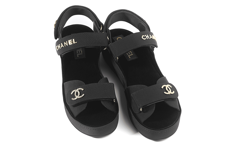 (W) Chanel Carry Over 'Black Casual Sandal' 圖 4