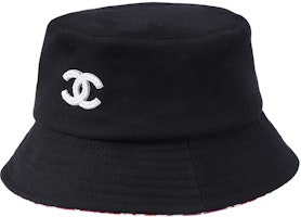(Women) CHANEL Casual Comfortable Logo Cotton Bucket Hat Women’s Black AA8956-B10538-94305 (Women) CHANEL Casual Comfortable Logo Cotton Bucket Hat Women’s Black AA8956-B10538-94305