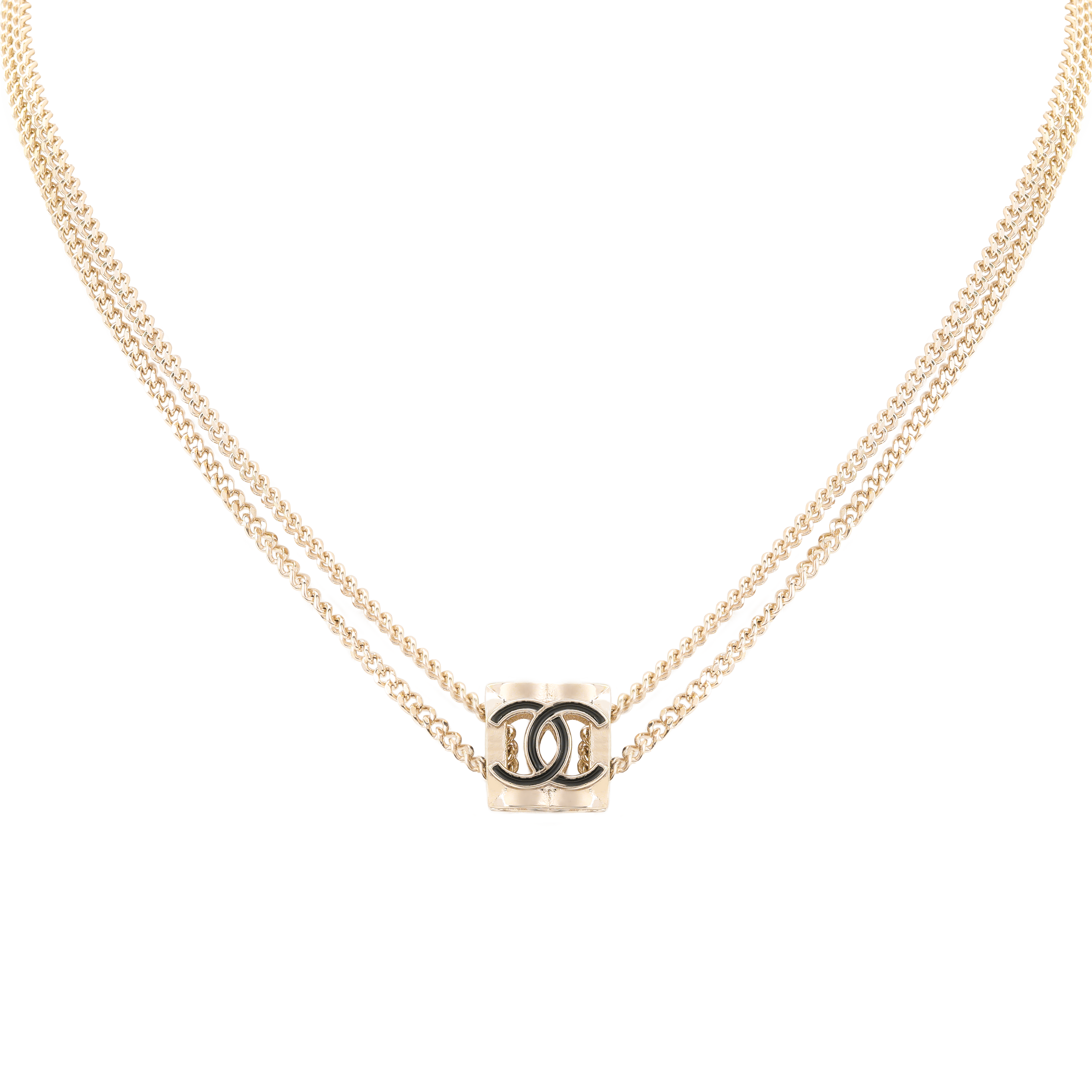 Order (Women) CHANEL Casual Fashion Simple Necklace Black for Women AB9735-B09514-NK893