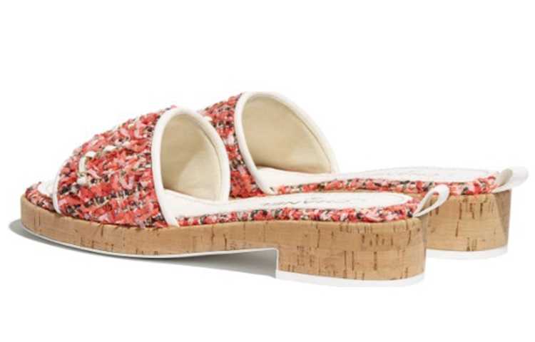 (W) Chanel Casual Slide 'Coral' 圖 4
