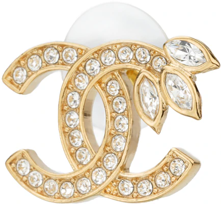 (W) 香奈兒CC經典雙C金鍍水晶耳環女性款 AB9473-B09321-NK602 Shop (W) 香奈兒CC經典雙C金鍍水晶耳環女性款 AB9473-B09321-NK602