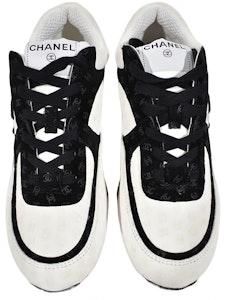 (W) 샤넬 CC 엠보 로고 화이트 블랙 스웨이드 G39230-X56689-K4719 Shop (W) 샤넬 CC 엠보 로고 화이트 블랙 스웨이드 G39230-X56689-K4719