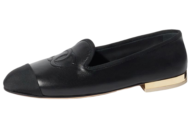 Buy (W) Kasut Loafer Chanel CC Hitam Kulit Lamb G39000-Y56481-94305
