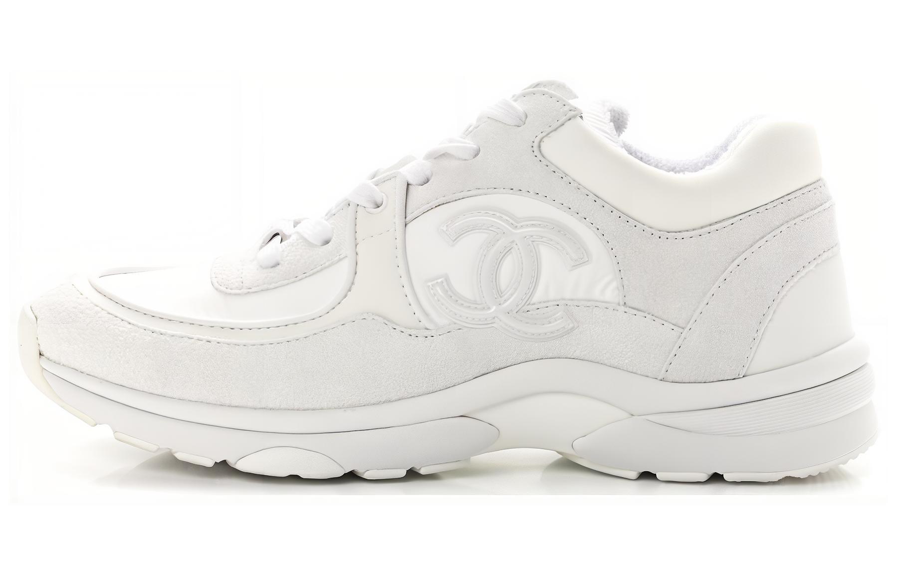 (Women) Chanel CC Logo Sneaker 'White'  G34360-Y53536-0I259