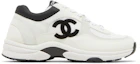 Buy (W) Chanel CC Logo Sneaker ''Weiß Schwarz'' G38299-Y55720-K3846