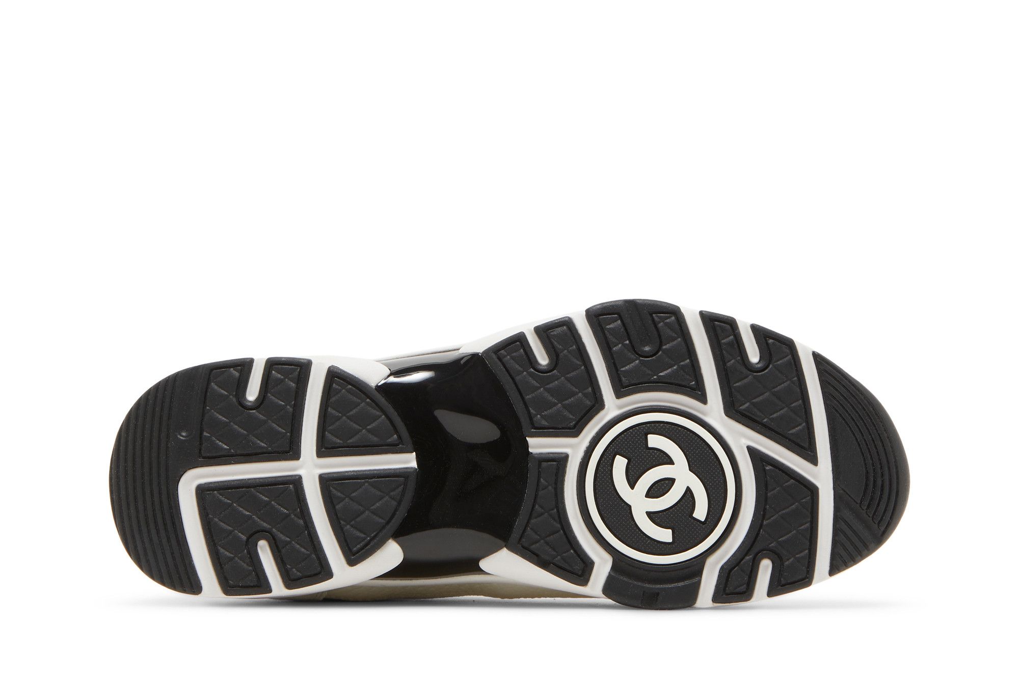 Purchase (W) Chanel CC Logo Sneaker ''Weiß Schwarz'' G38299-Y55720-K3846