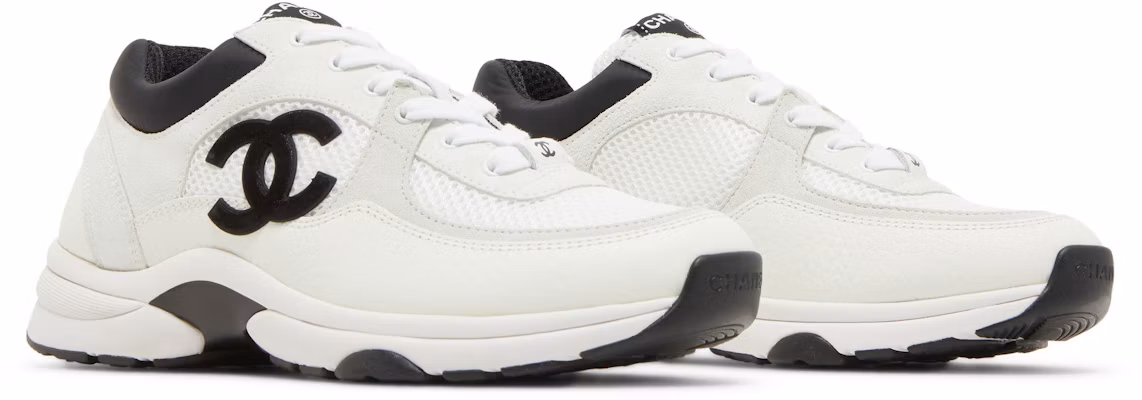 (W) Chanel CC Logo Sneaker ''Weiß Schwarz'' G38299-Y55720-K3846 1