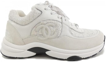 (W) 샤넬 CC 로고 스니커즈 (화이트 실버) G38299-Y56629-K6023 Order (W) 샤넬 CC 로고 스니커즈 (화이트 실버) G38299-Y56629-K6023