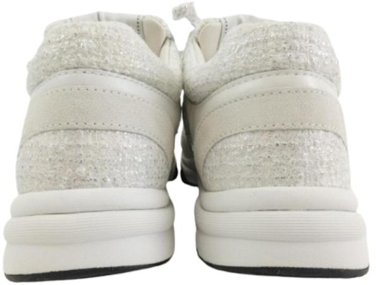 (Women) Chanel CC Logo Sneaker 'White Silver' G38299-Y56629-K6023 Shop (Women) Chanel CC Logo Sneaker 'White Silver' G38299-Y56629-K6023
