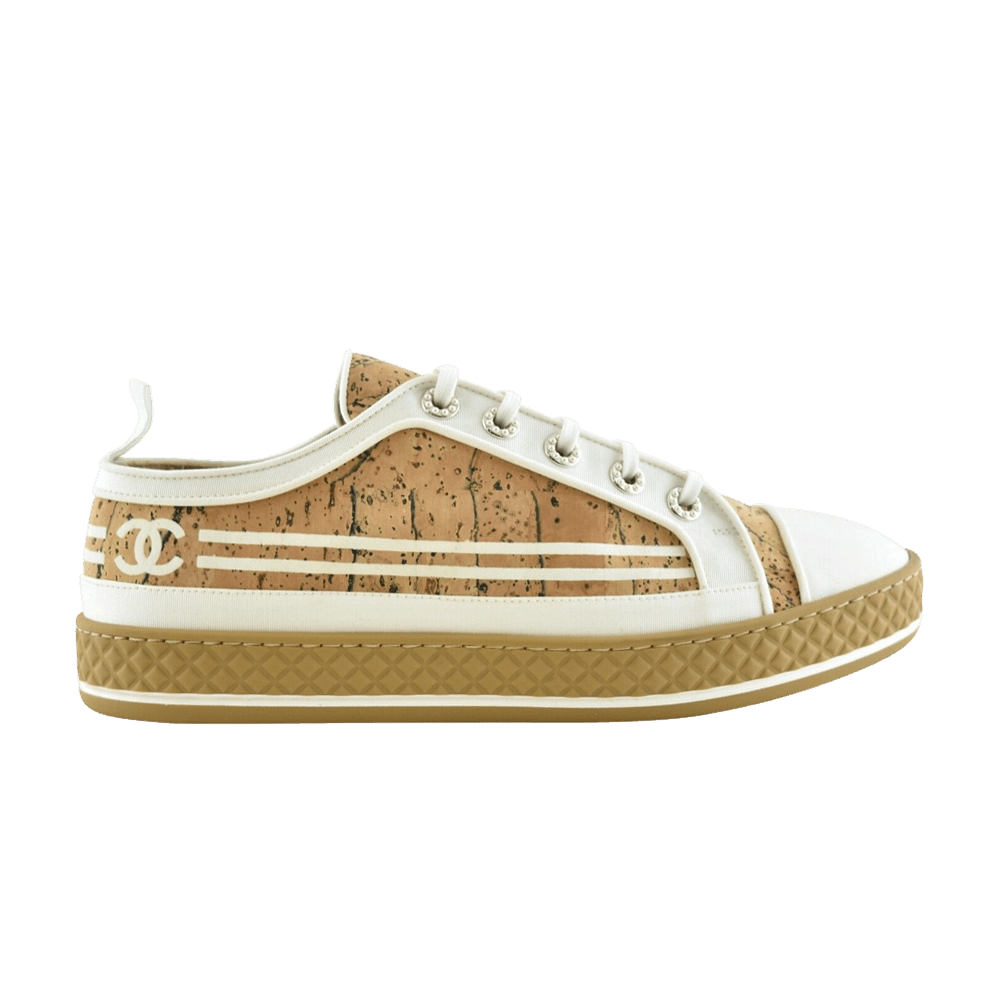(W) Chanel CC Logo Sneaker Low 'Cork'