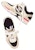 (W) Chanel CC Logo Trainer Gading Hitam Beige G39066-Y55828-K4292