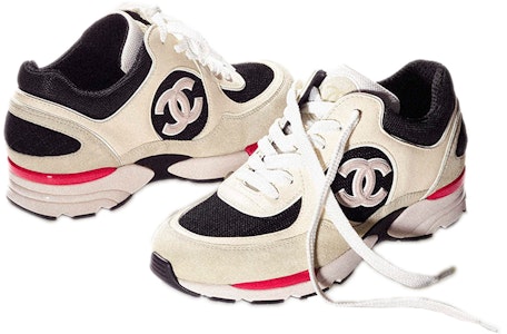(W) Chanel CC Logo Trainer Gading Hitam Beige G39066-Y55828-K4292 Purchase (W) Chanel CC Logo Trainer Gading Hitam Beige G39066-Y55828-K4292