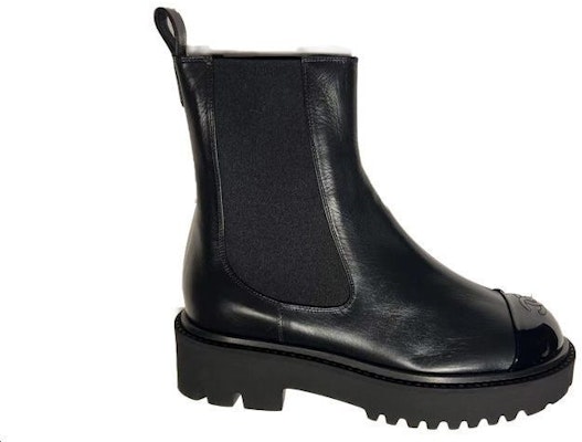 (Women) Chanel Chelsea Boot 'Crinkled Calfskin Black' G38218-Y55662-94305 Order (Women) Chanel Chelsea Boot 'Crinkled Calfskin Black' G38218-Y55662-94305