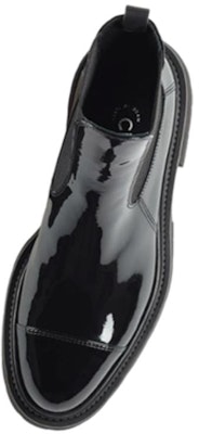 (Women) Chanel Chelsea Boots 'Black Calfskin Patent Leather' G39208-X56672-94305 Purchase (Women) Chanel Chelsea Boots 'Black Calfskin Patent Leather' G39208-X56672-94305