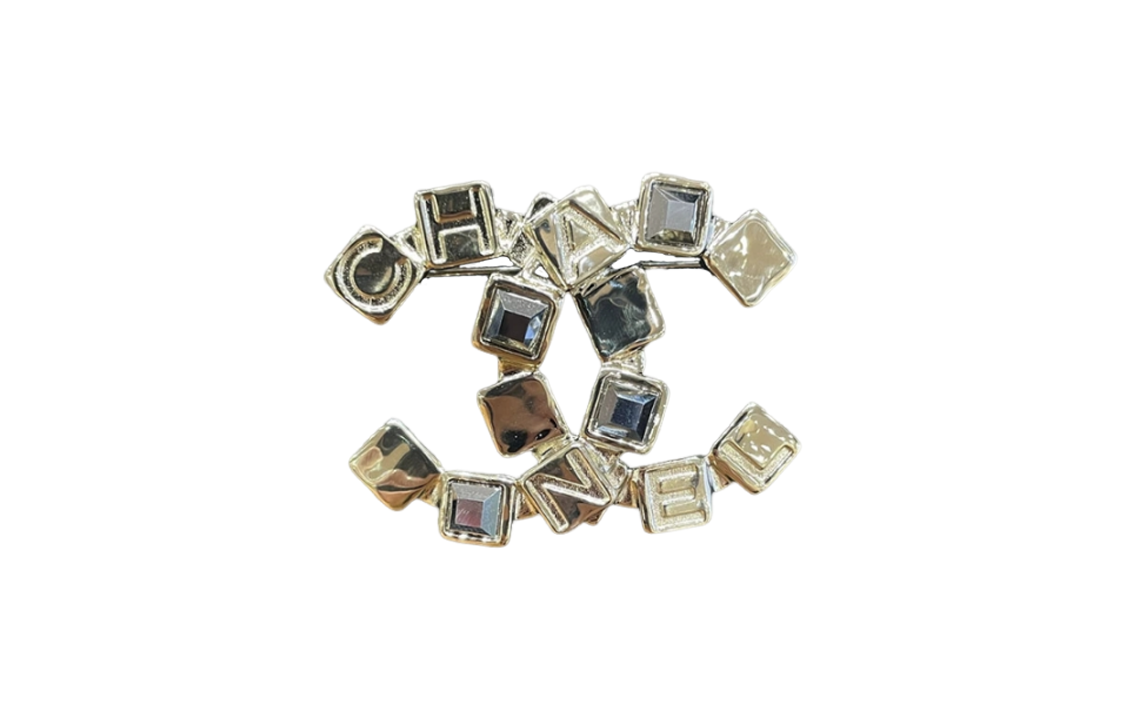 (Women) CHANEL Classic Double C Black and Gold Brooch for Women - Gold. ABC367-B15393-NU572 圖 2