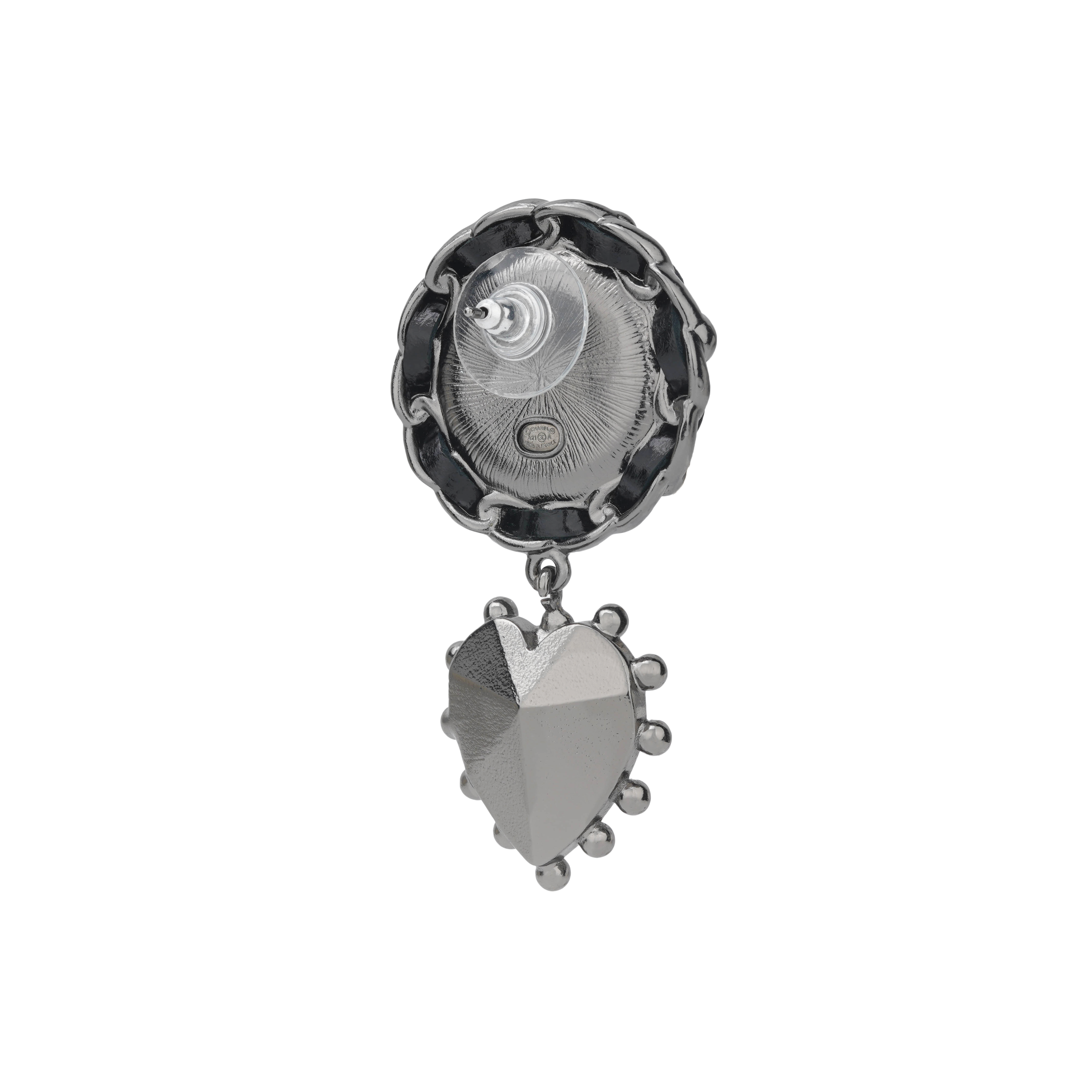 (Women) CHANEL Classic Double C Crystal Heart Accessories. AB6578-B06173-ND200 圖 4