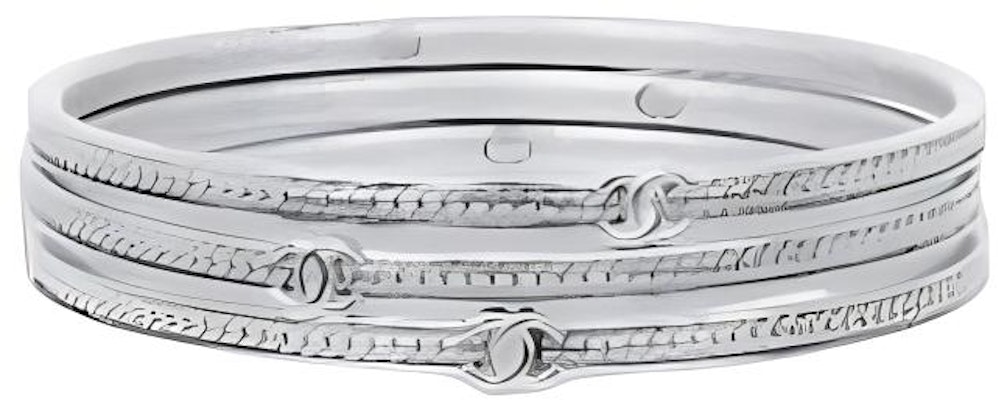 (W) 샤넬 클래식 더블 C 로고 팔찌 - 실버 ABE267-B18058-NZS81 Order (W) 샤넬 클래식 더블 C 로고 팔찌 - 실버 ABE267-B18058-NZS81