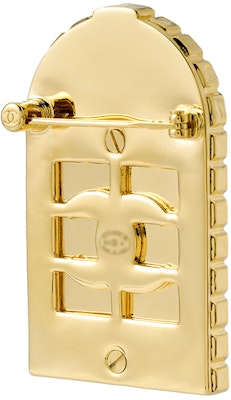 (W) CHANEL Bros Wanita Emas Logo Classic Double C Frame Metal. AB8649-B08481-NI873 Shop (W) CHANEL Bros Wanita Emas Logo Classic Double C Frame Metal. AB8649-B08481-NI873