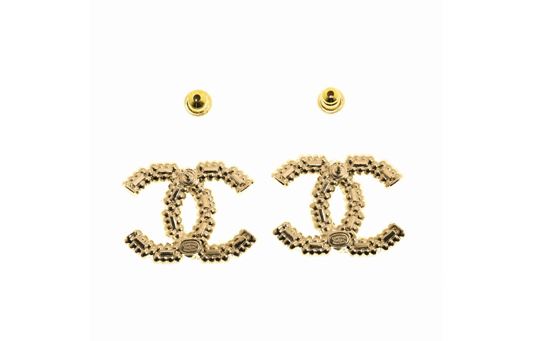 (Women) CHANEL Classic Double C Logo Gold Metal Earrings for Women ab9704b09591nl114 圖 6