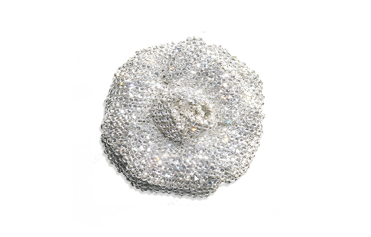 (Women) CHANEL Classic Fashion Element Decorative Brooch for Women - Silver. AAB437-B08746-NJ411 圖 2