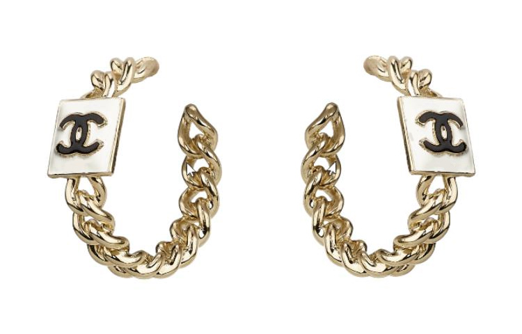 (Women) CHANEL Classic Logo Double C Metal Earrings  Gold AB8714-B08502-BI909 圖 2