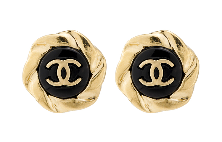 (Women) CHANEL Classic Logo Double C Small Gold Metal Stud Earrings for Women AB8734-B08640-NJ235 圖 2