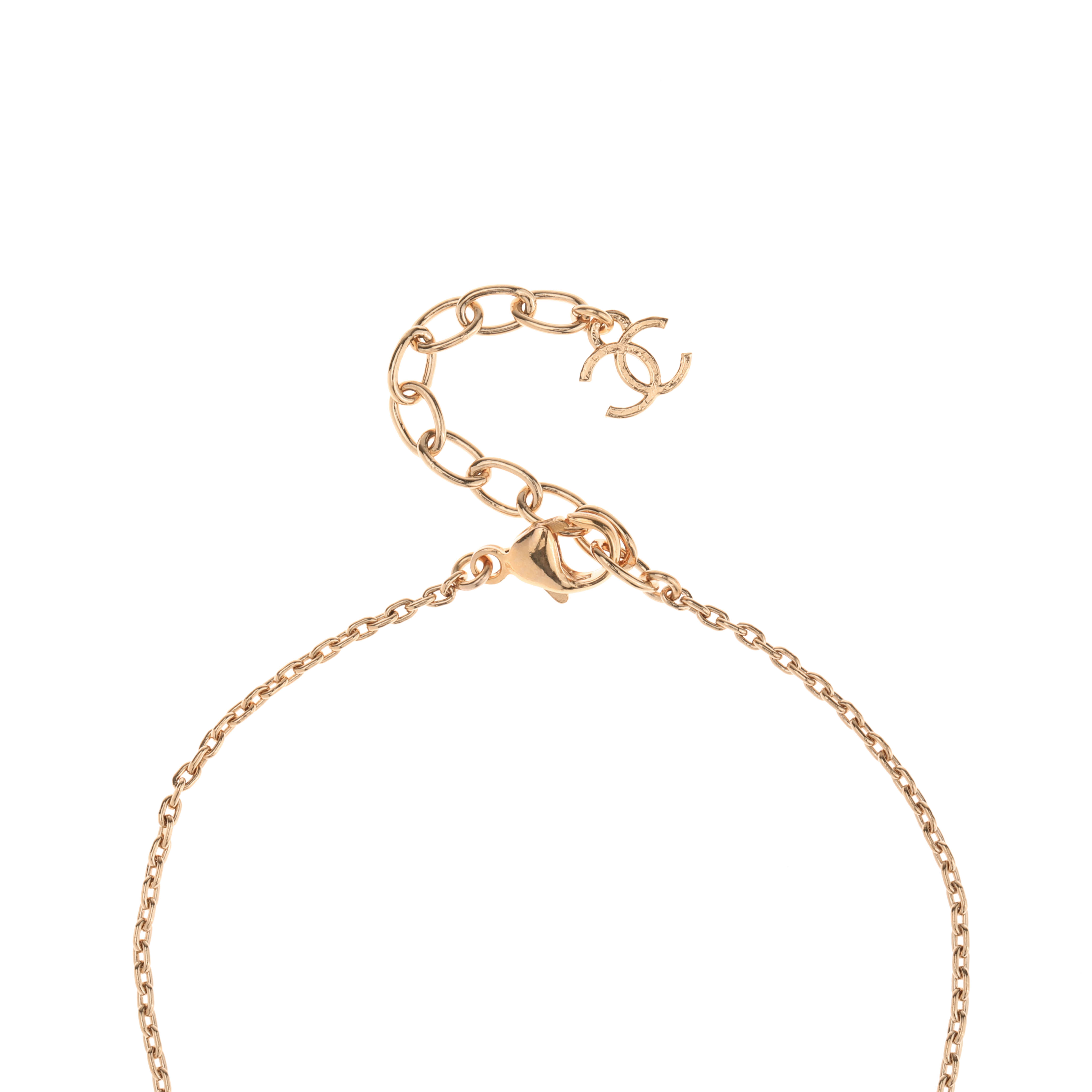 (Women) CHANEL Classic Logo Metal Pendant Necklace for Women. AB9024-B08625-NJ193 圖 5