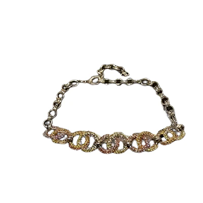 (Women) CHANEL Classic Trendy Elegant Gold Necklace for Women. AB9898-B09920-NL720