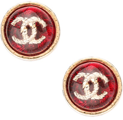 (Women) CHANEL Classic Vintage Round Ball Double C Metal Earrings for Women. AB9029-B08626-NJ192 Order (Women) CHANEL Classic Vintage Round Ball Double C Metal Earrings for Women. AB9029-B08626-NJ192