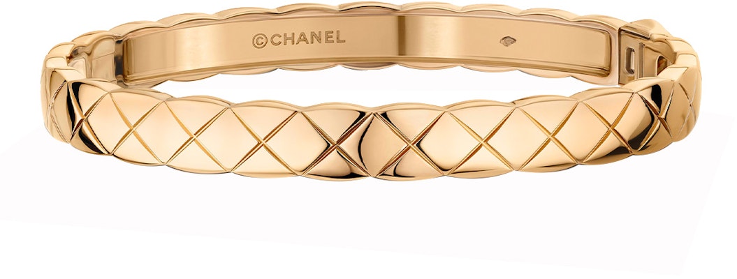(W) CHANEL COCO CRUSH Pulsera de Oro Beige 18K Acolchada para Mujer. J11333 Order (W) CHANEL COCO CRUSH Pulsera de Oro Beige 18K Acolchada para Mujer. J11333