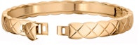 Lookbook (W) CHANEL COCO CRUSH Pulsera de Oro Beige 18K Acolchada para Mujer. J11333