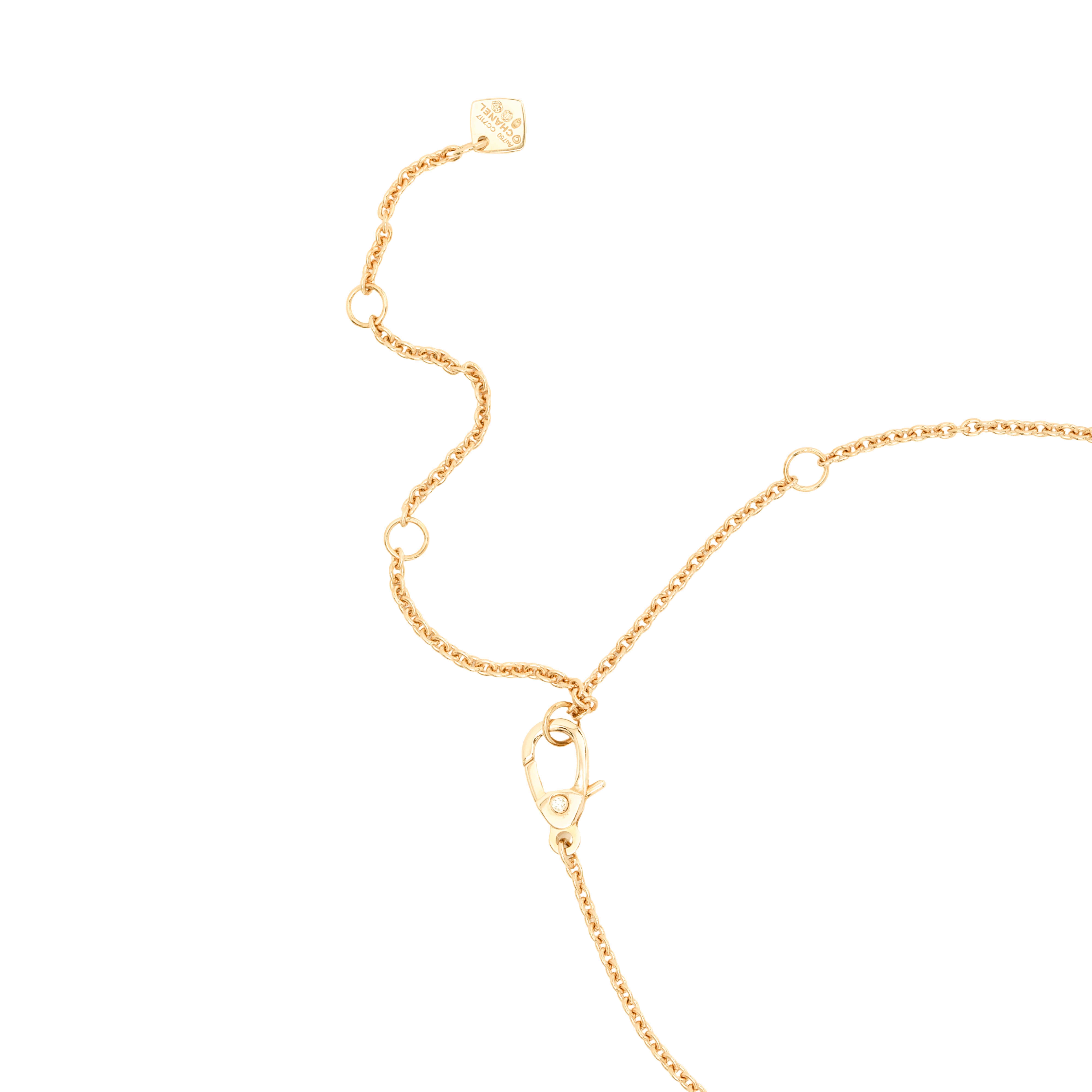 (Women) CHANEL COCO CRUSH 18K Gold Necklace for Women. J12103 圖 5