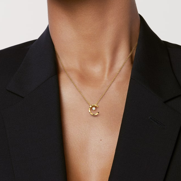 (Women) CHANEL COCO CRUSH 18K Gold Necklace for Women. J12103 圖 6