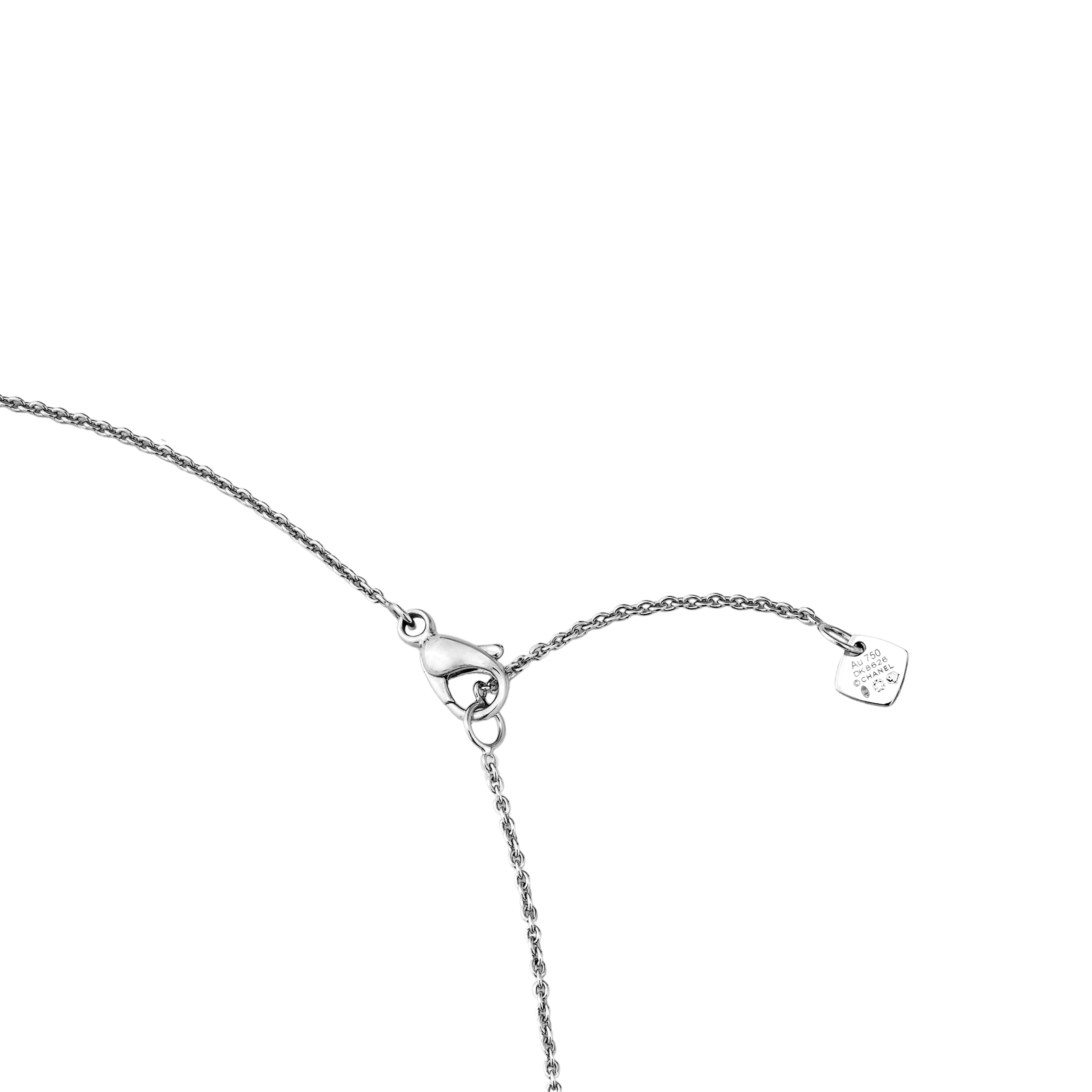 (Women) CHANEL CoCo Crush 18K White Gold Elegant Fashion Necklace for Women. J12307 圖 4