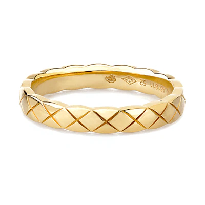 (Women) CHANEL Coco Crush Mini Gold 18K Ring J11794