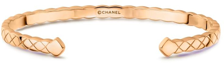 women-chanel-co-co-crush-quilted-18-k-rose-gold-open-bangle-bracelet-for-women-j11664