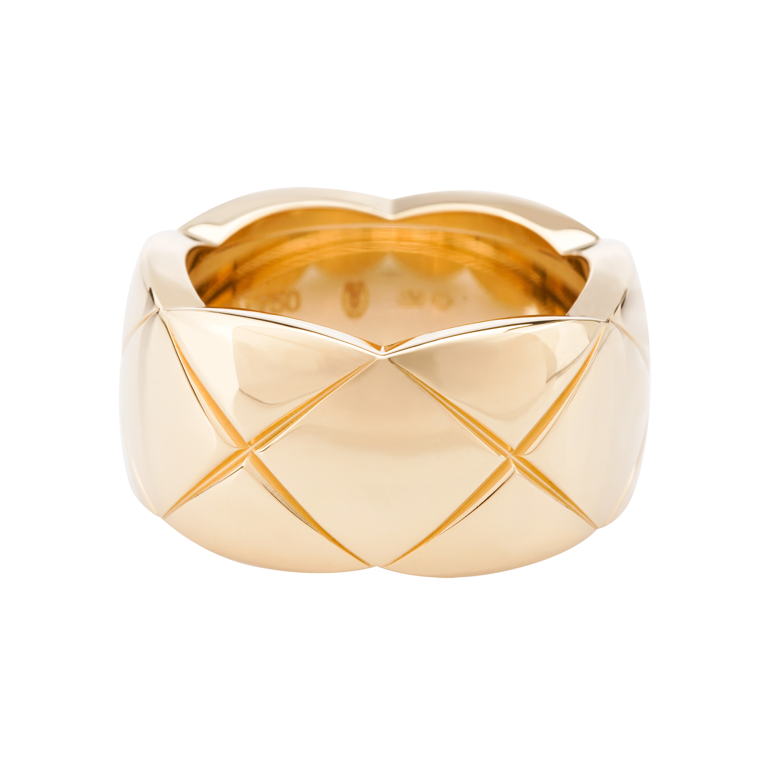 Lookbook (W) Anillo de Oro 18K para Mujer CHANEL CoCo Crush con Diseño Acolchado - Oro. J10574
