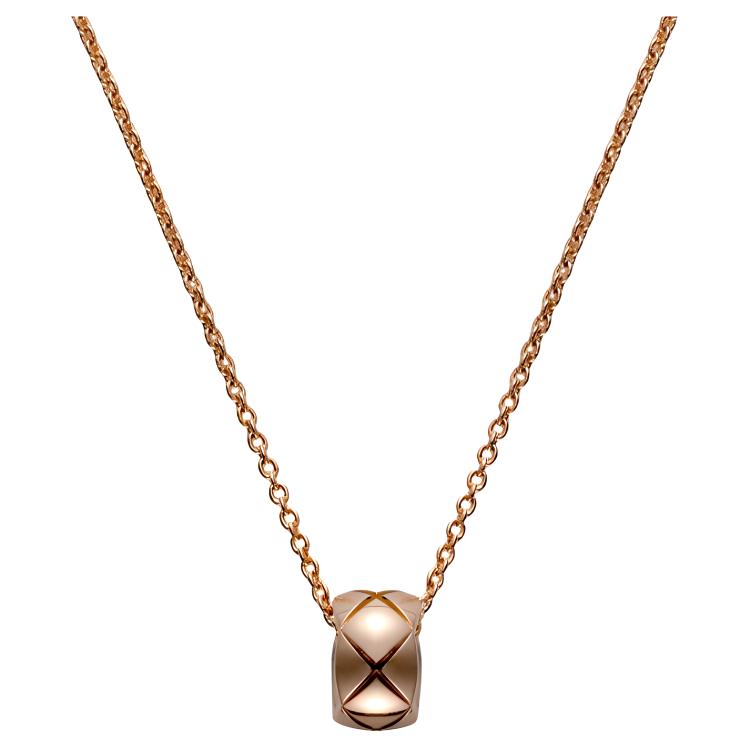 Buy (Women) CHANEL CoCo Crush Trendy 18K Gold Necklace for Women in Beige Gold. J12306