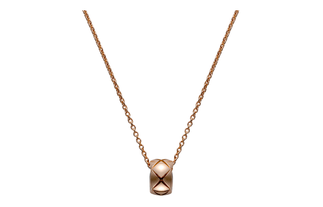 Order (Women) CHANEL CoCo Crush Trendy 18K Gold Necklace for Women in Beige Gold. J12306
