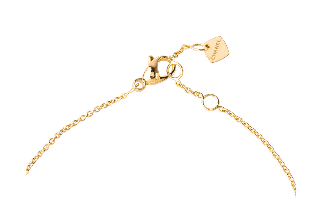 Shop (W) CHANEL Coco Gelang Logam Elegan Wanita Warna Beige Emas. J12303